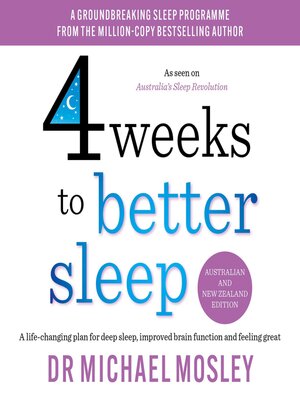 cover image of 4 Weeks to Better Sleep